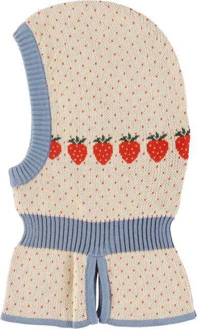 Flöss Elefanthue Strik Louise Warm Cotton Berry