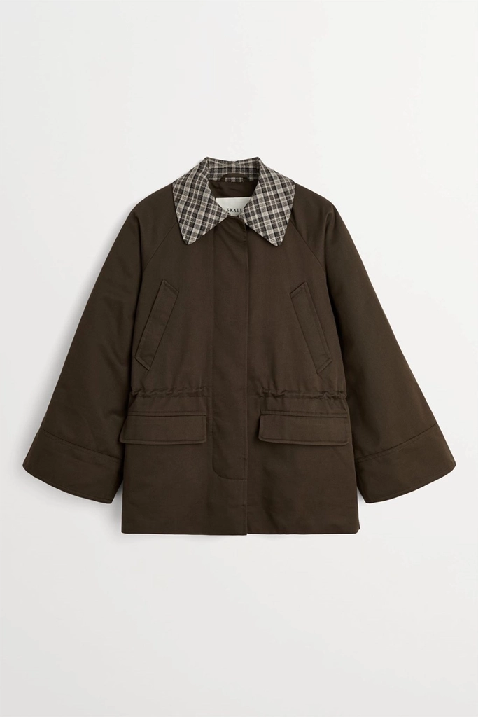 skall studio gaby jacket coco brown