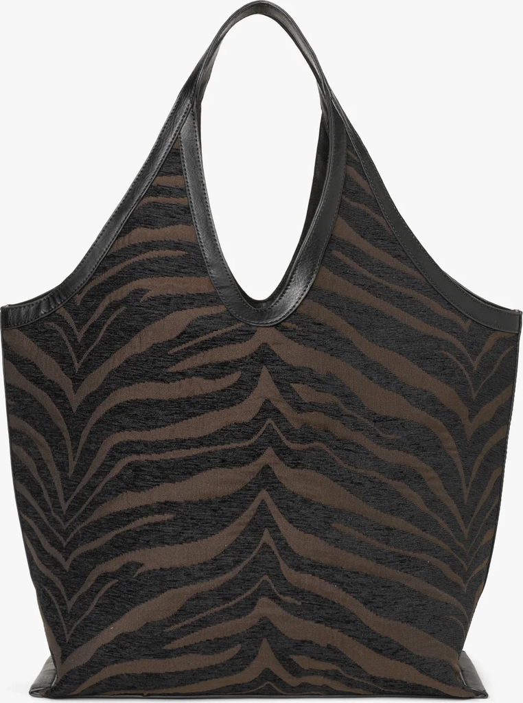 large zebra tote