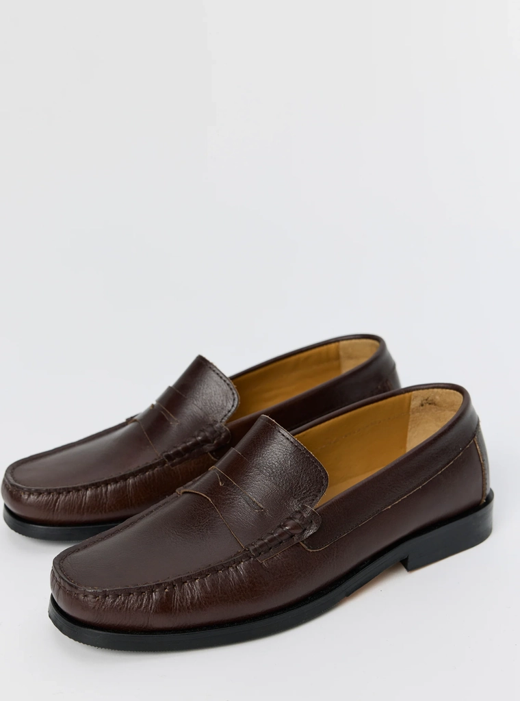 chauffeurs loafer - brown