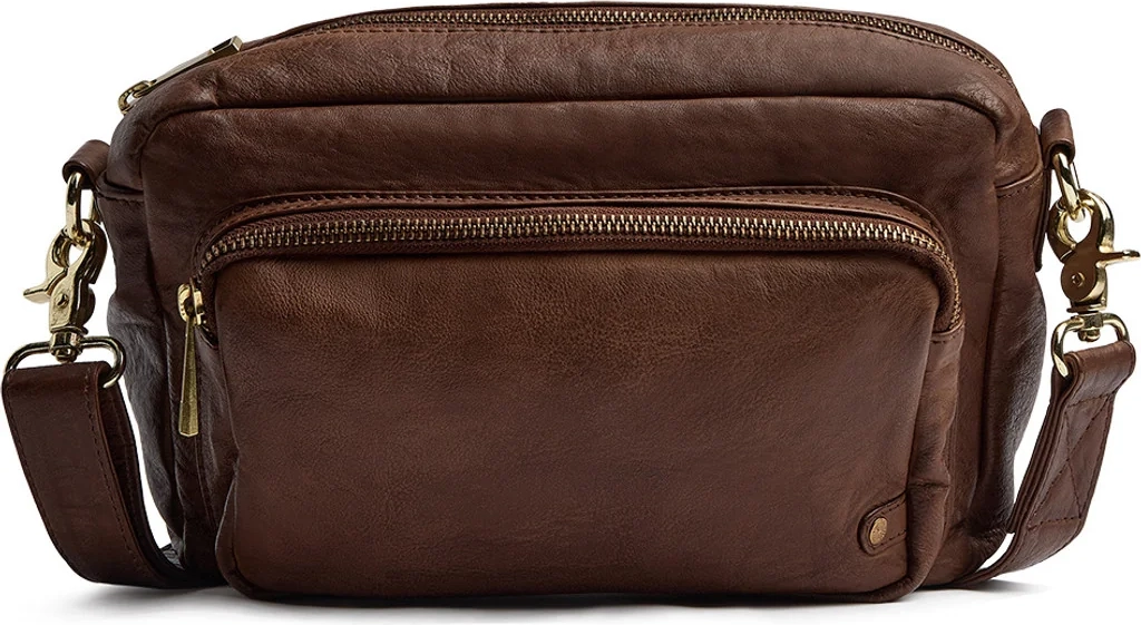 crossover taske med front lomme / 14132 - chesterfield