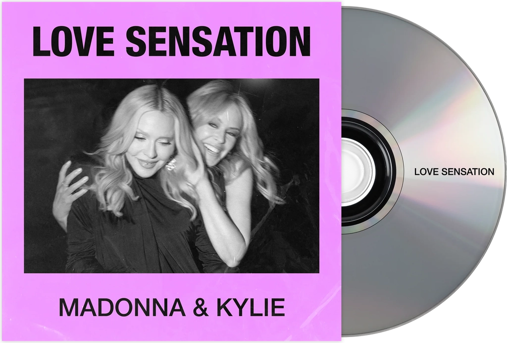 madonna & kylie - love sensation (au cd edition)