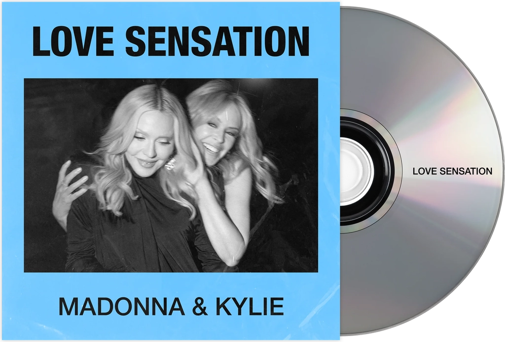 madonna & kylie - love sensation (uk cd edition)