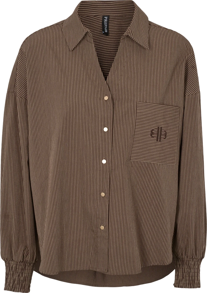 candra blouse / 3028 - brown sand