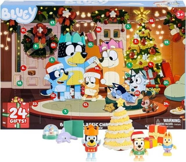 Bluey s Eksklusive Adventskalenderpakke