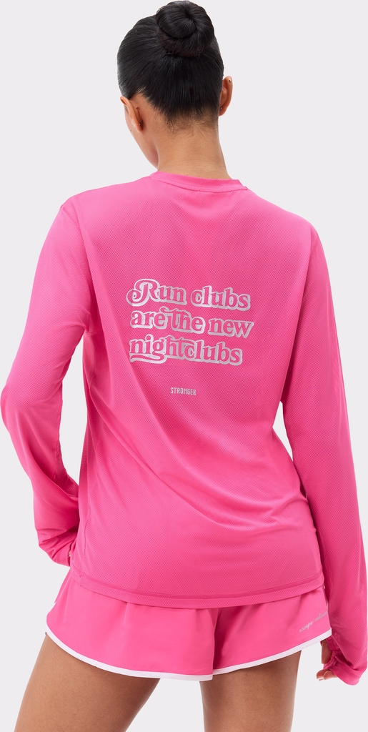Mesh Running Long Sleeve