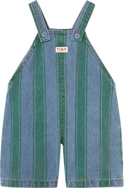 Retro Stripes Smækbukser Denim Medium Wash