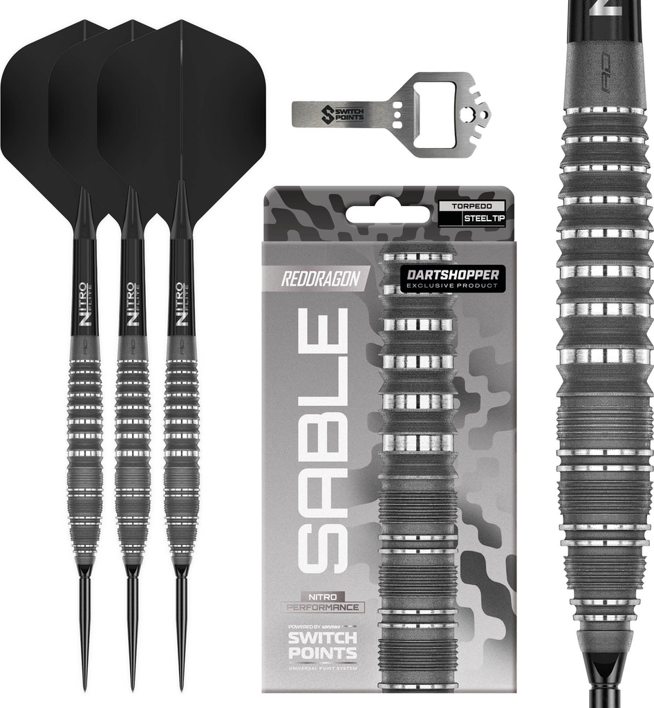 red dragon sable grey parallel switch point 90% dartshopper exclusives - dartpile