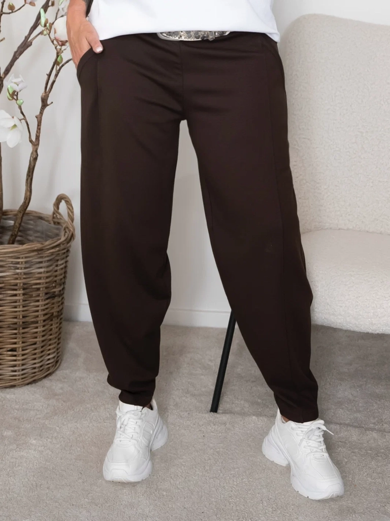 ofelia laylay sweatpants dark brown