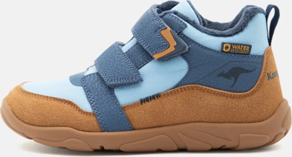 kangaroosk bxk grashopper mid barefoot unisex - sneakers high - sunbaked/dark navy
