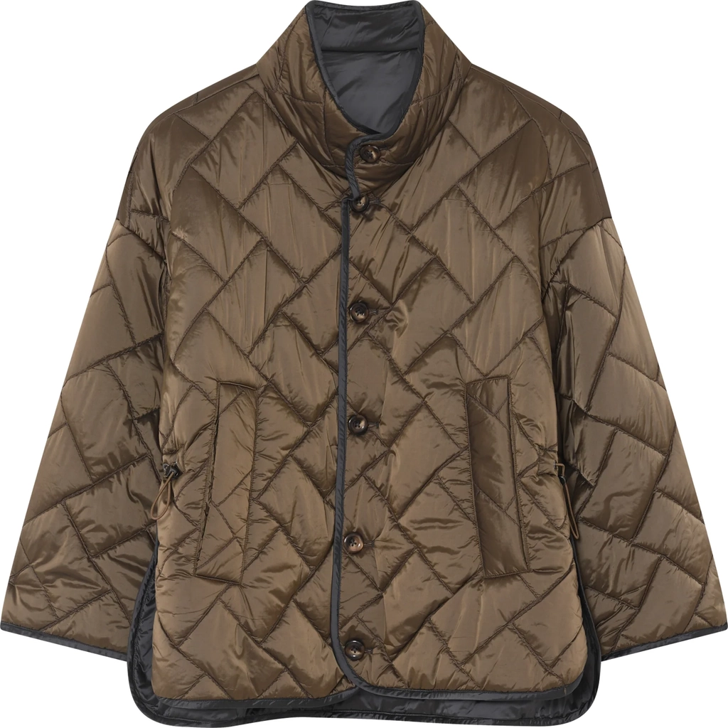 gustav rhea vendbar jakke - brown