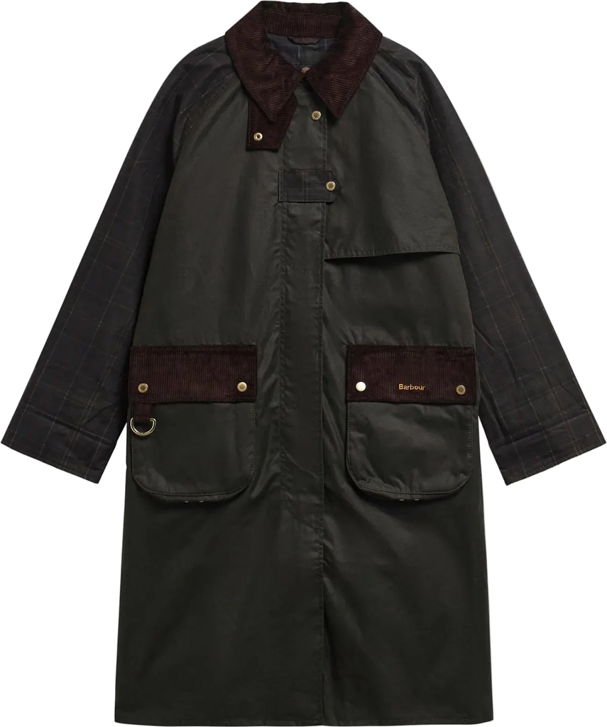 Barbour Barbour Check Kirklees Kvinde Ol52 Overgangsjakker Str EU36 UK10 - hos Magasin
