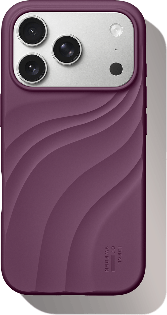 Ideal of Sweden MagSafe Soft Swirl Silicone Case iPhone 17 Pro