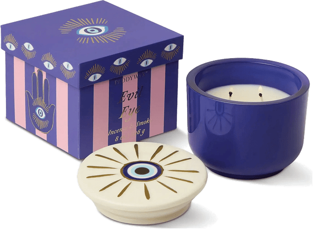 Paddywax Doftljus Charmed Evil Eye 10.5 x 10.5 x 8.3 cm Doftljus 226g