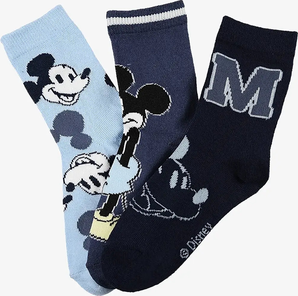 Mickey Mouse Socks - Blue - 27/30