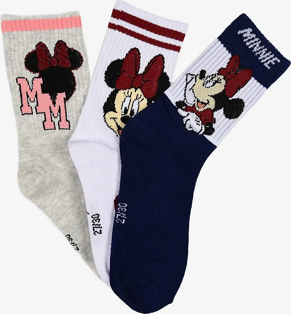 Minnie Mouse Socks - Multi/patterned - 31/34