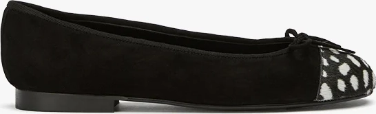 robyn black suede/black speckle