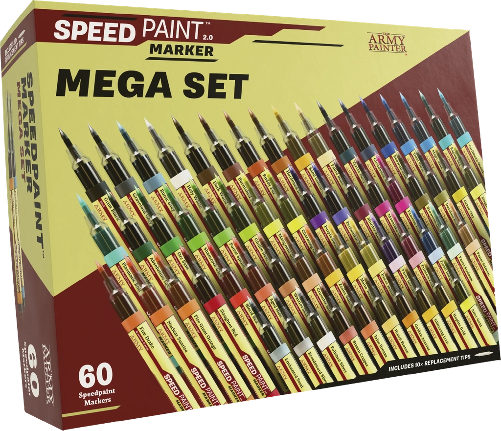 The Army Painter Speedpaint Markers Mega Set SM8004P