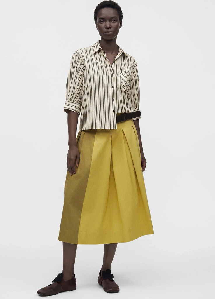 rag & bonelucia stripe - skjortebluser - beige/brown