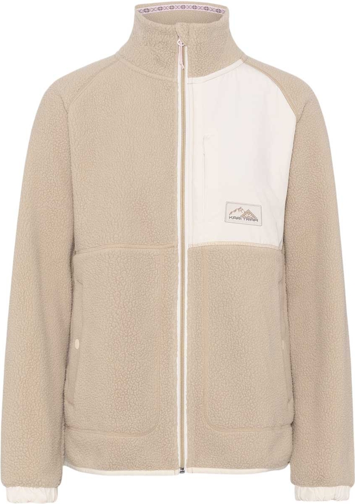 Kari Traa Emma Midlayer Mocha Fleecetrøje Dame