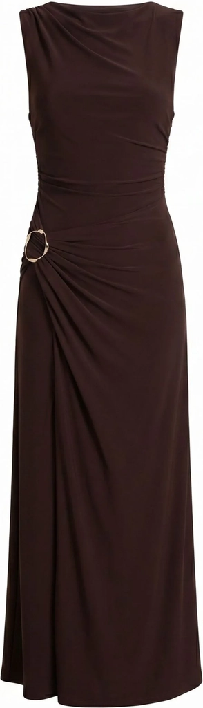 forever newkinsley sleeveless - cocktail dress / party dress - chocolate