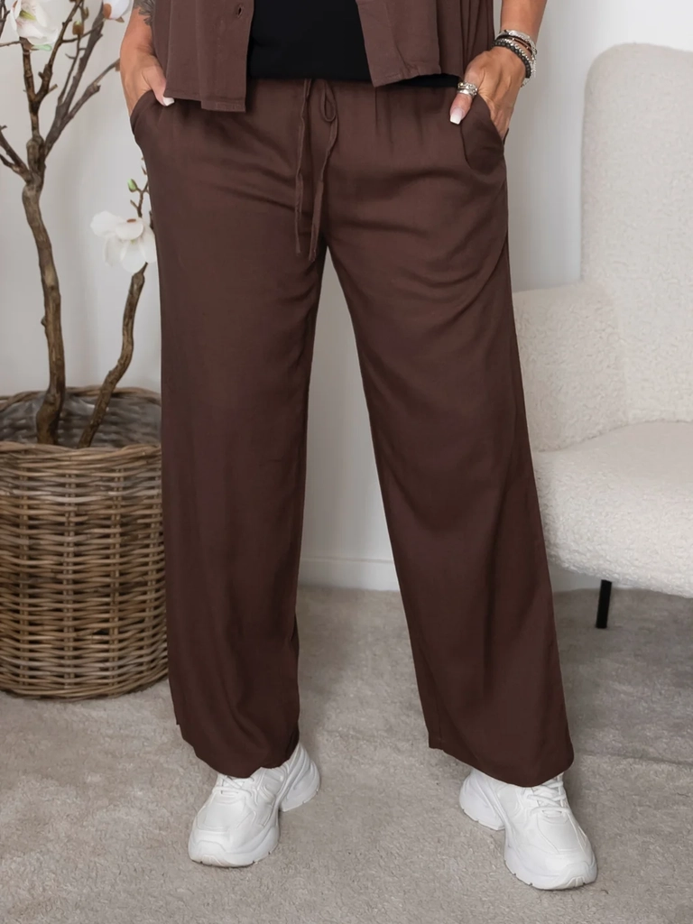 ofelia gira pants brown