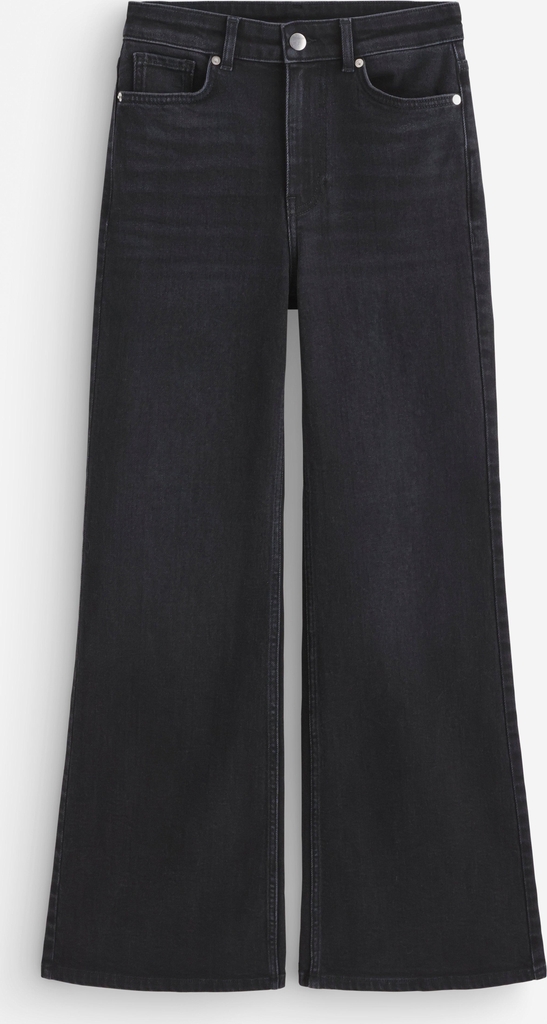 flared jeans med hög midja