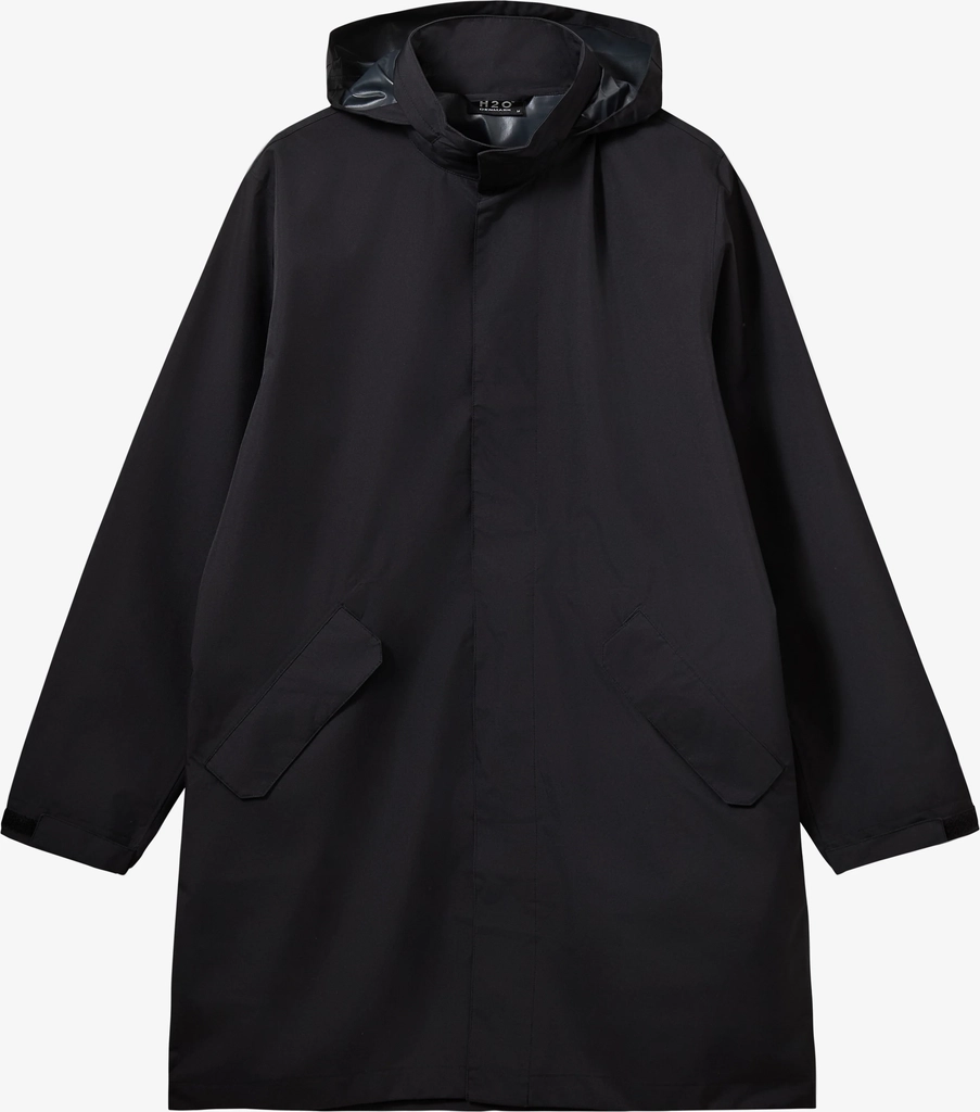 H2O Rømø Classic LW Rain Long Jacket - Black