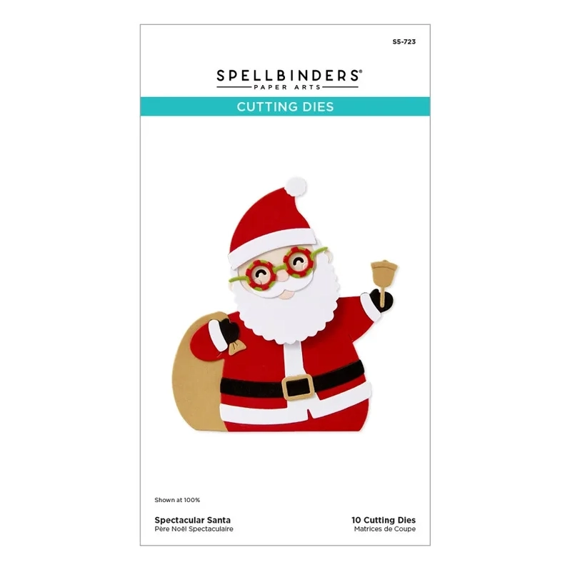 spellbinders - die - spectacular christmas - santa