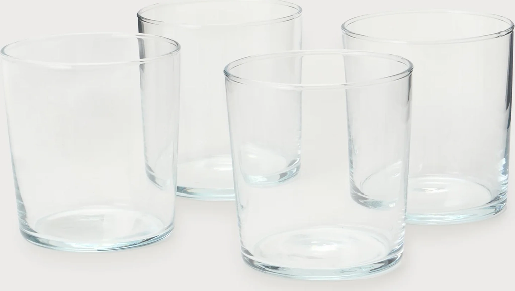 haymedium 4 pack - glas - clear