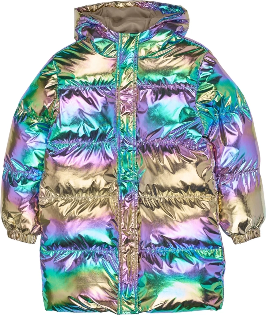 The New Multicolor Tnunicca Long Puffer Jacket - Multi/patterned
