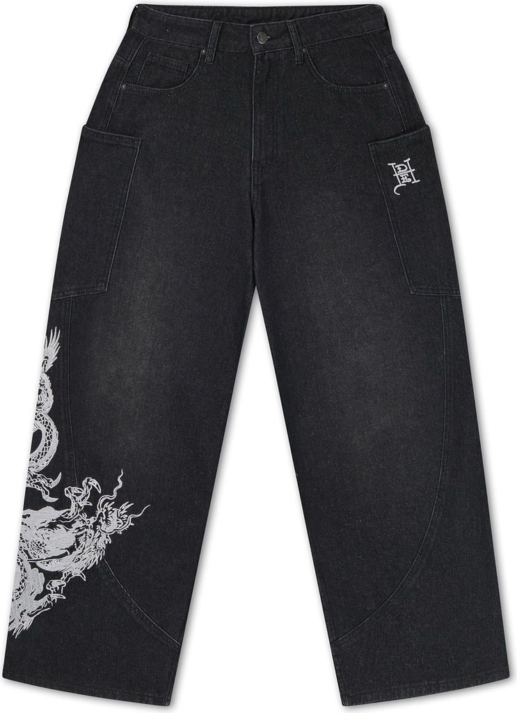 Ed Hardy Jeans  sort / hvid