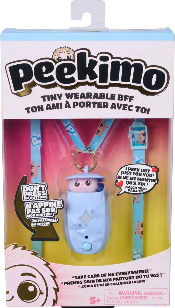 Trend Peekimo Portable Interactive Pet Blue Boo - Blue - ONE SIZE