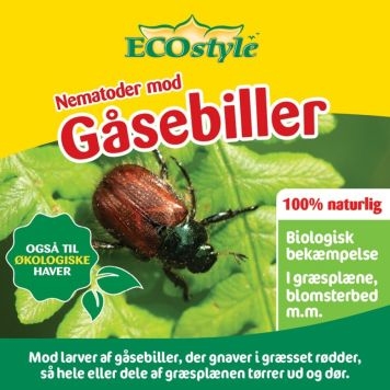 ecostyle nematoder mod gåsebiller 100 m²