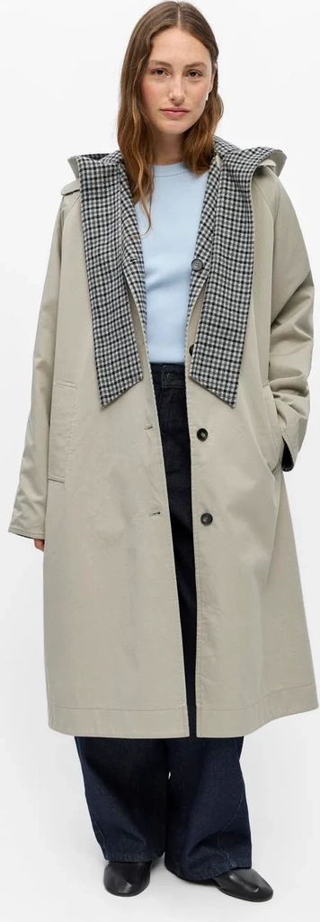 objholly coat - opal gray