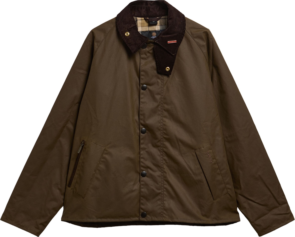 Barbour Icons Transport Wax Jacket - Brun/Mørkebrun