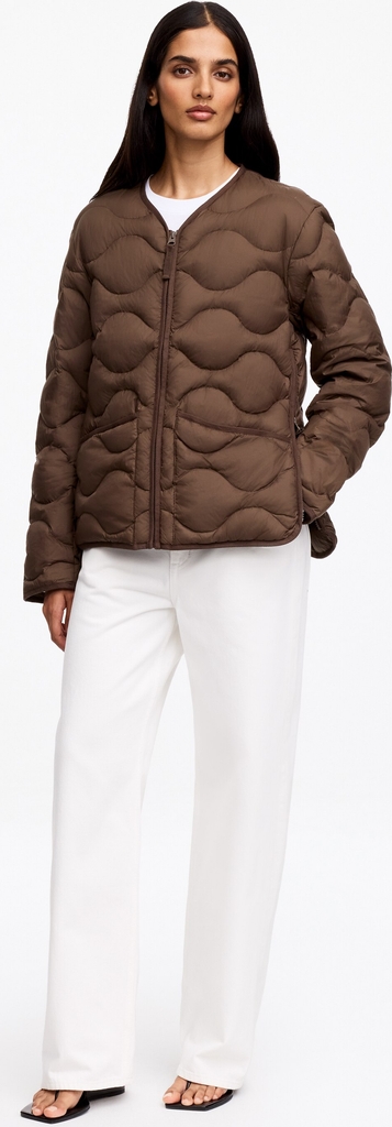 Arket Re-Down Quiltad Linerjacka - Svart