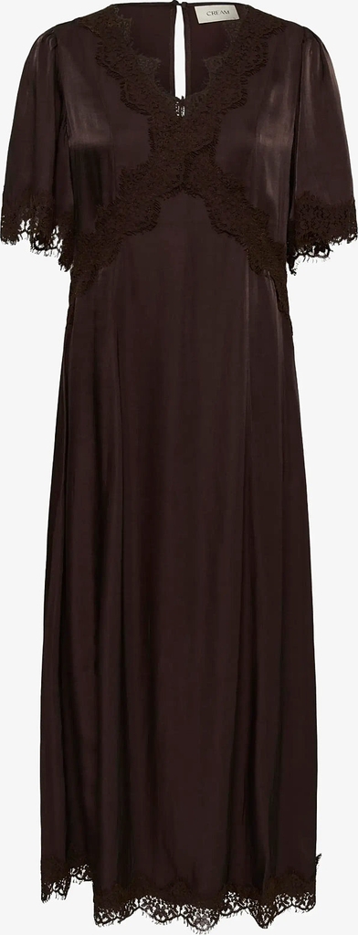 Cream Crconfir Dress - Brown - 38