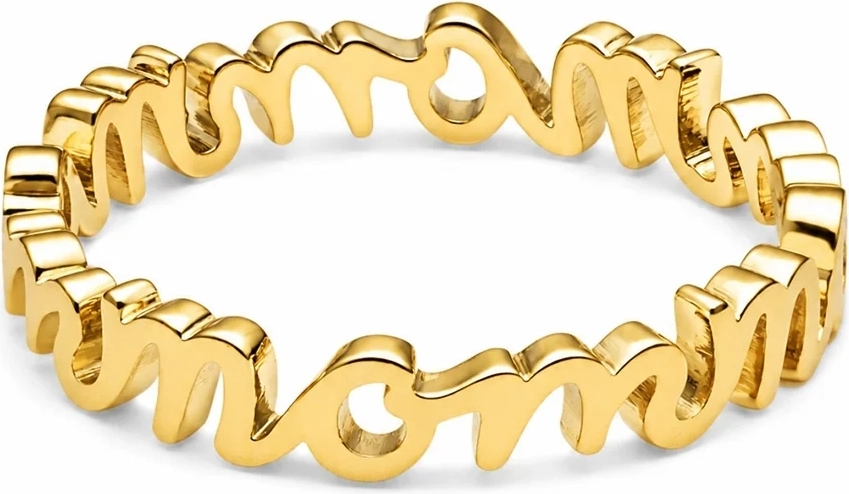 for my mom ring - forgyldt