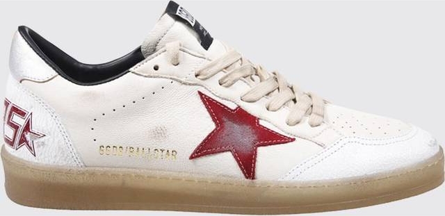 GOLDEN GOOSE Ball Star Sneakers Læder - Hvid