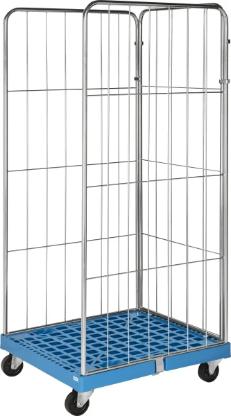 Kongamek Rullecontainer Med Plastbund 3 Sider
