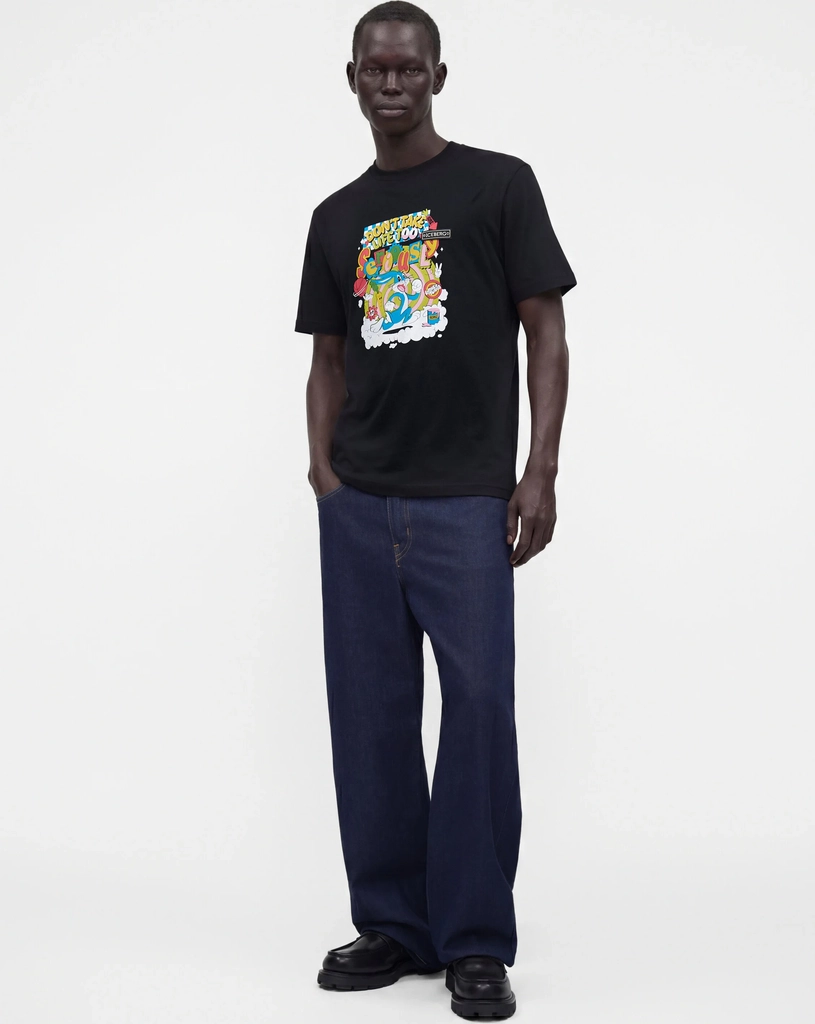 icebergt-shirts print - black