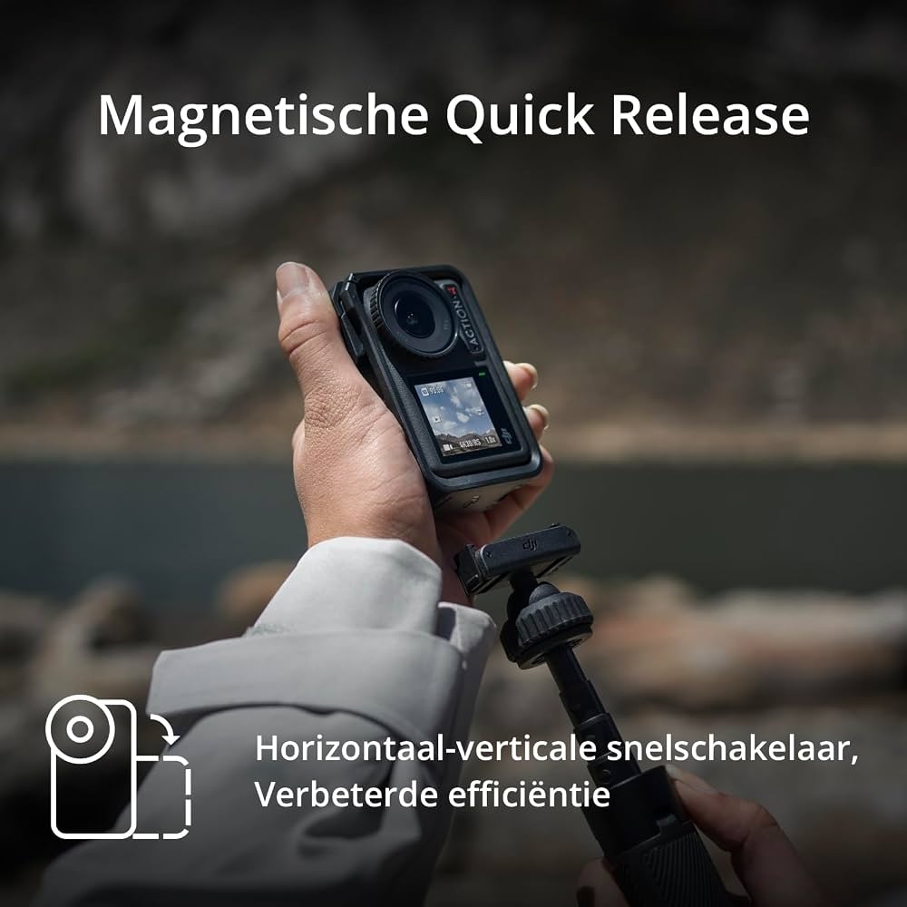 DJI Osmo Action 4 Essential Combo Actiecamera