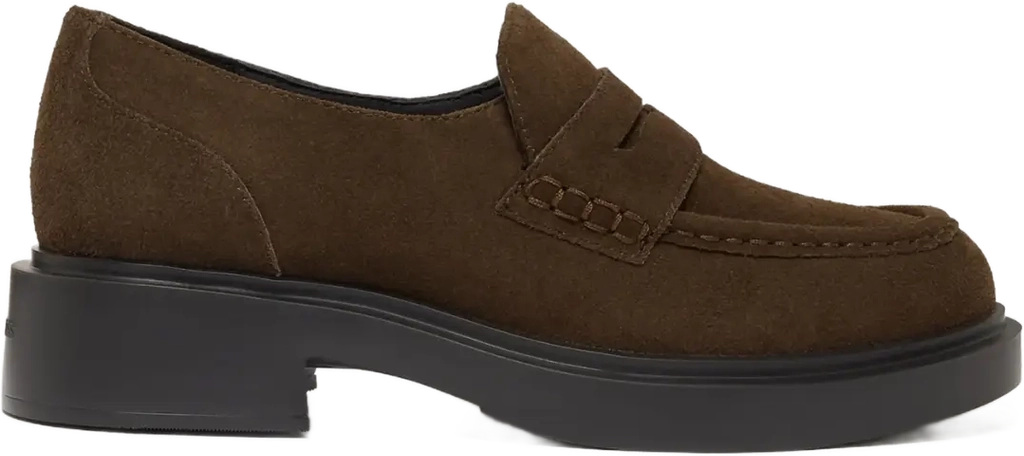 gh albany ii penny suede - loafers