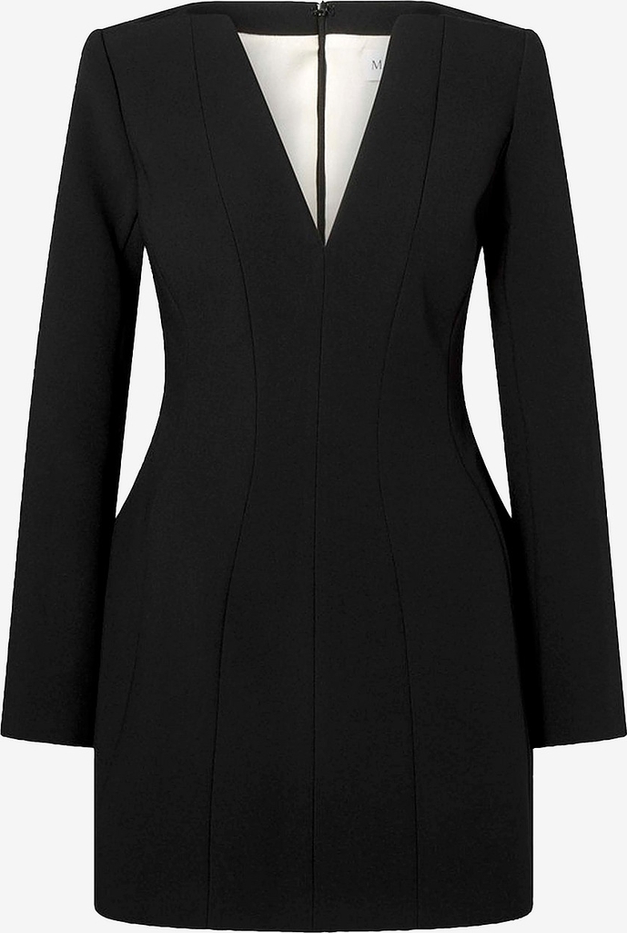 By Malina - Kjole Ninni Cut-out Shoulder Hourglass Mini - Sort
