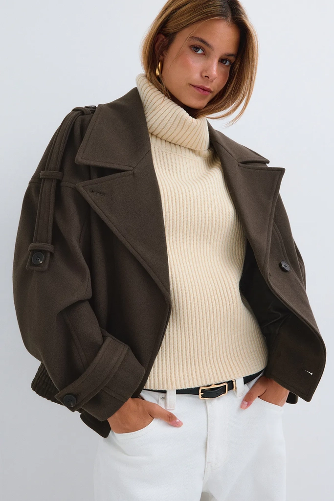 wool blend jacket