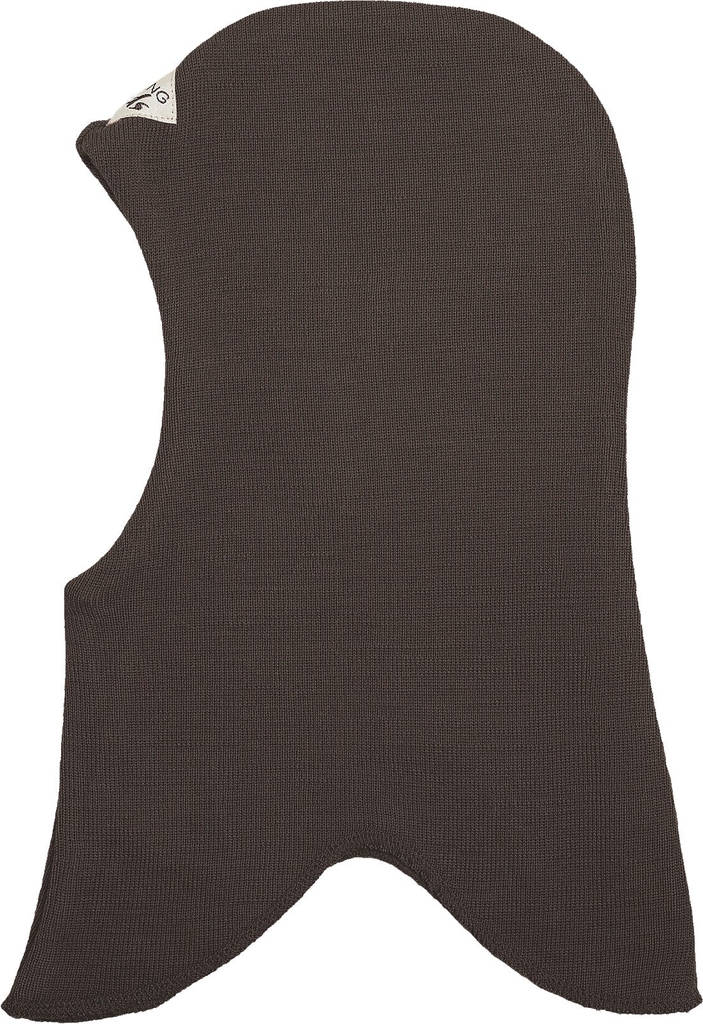 Racing Kids Dark Brown 3-lags Rund Elefanthue Str. XS
