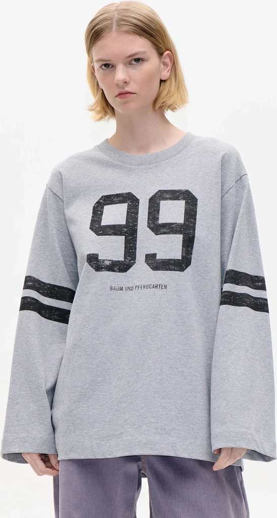 jeevana t-shirt | grey melange 99