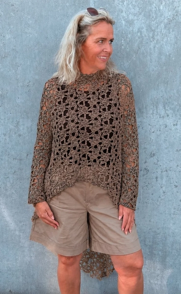 tim & simonsen tunika - fresa - brown