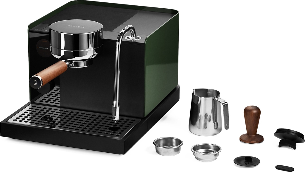 Fellow Espresso Series 1 Woodland With Walnut, EU Woodland, Walnut Str 22.09 x 13.86 x 12.01 - Foodprocessorer hos Magasin